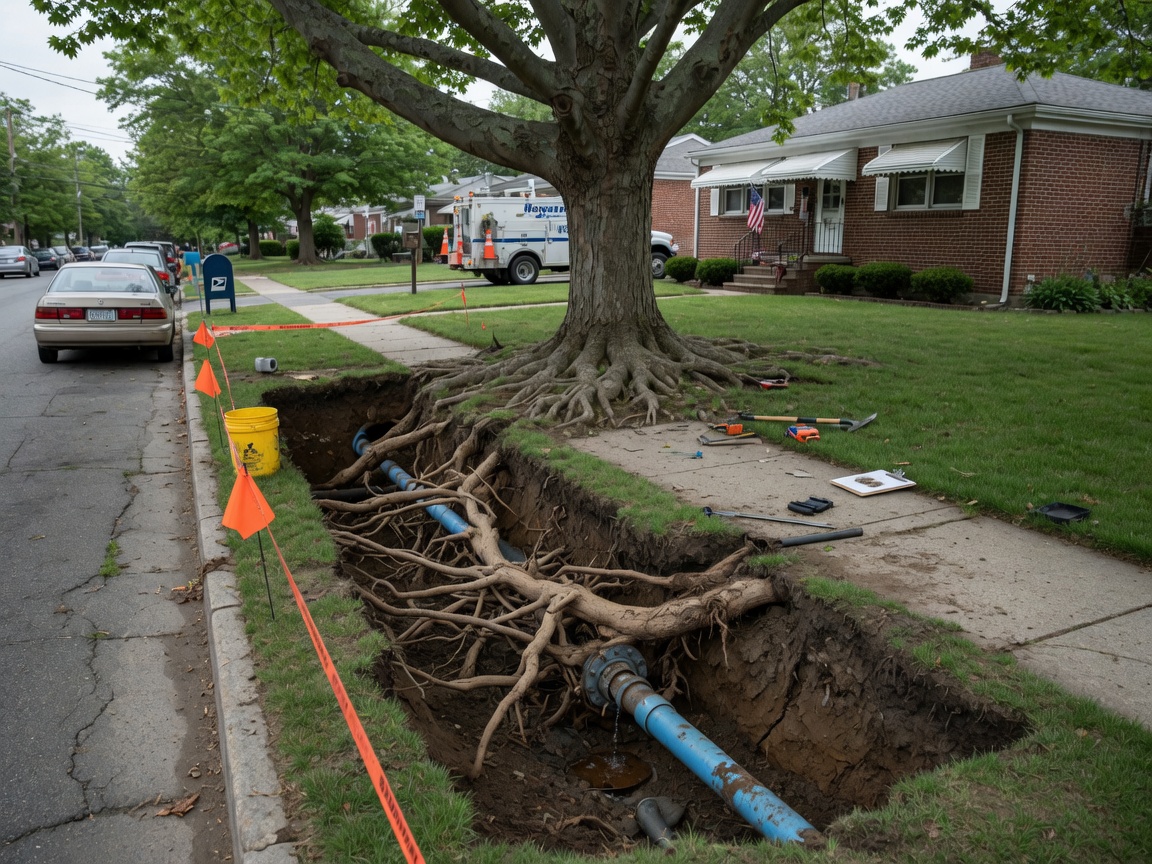 What Uniondale Residents Should Know About Tree Roots and Water Lines