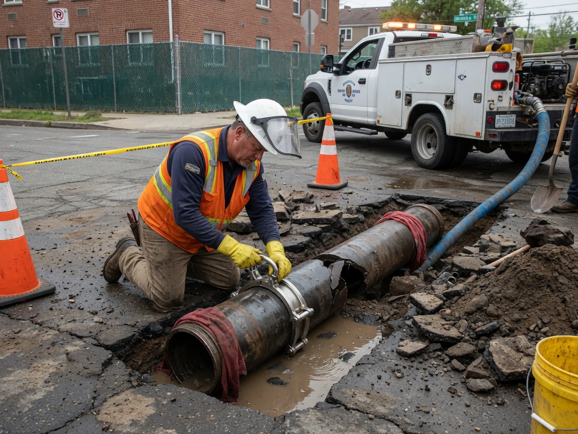 Emergency Water Line Repair in Uniondale, NY
