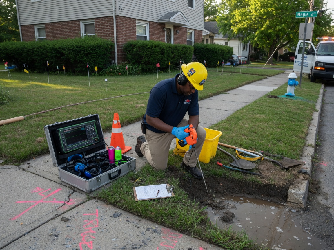 Water Line Leak Detection in Uniondale, NY