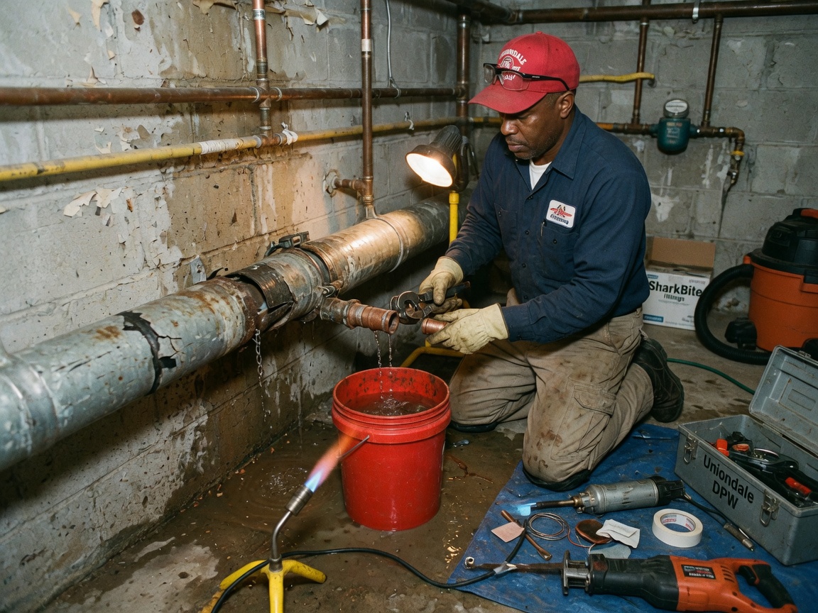 Water Line Repair in Uniondale Park, NY 11553